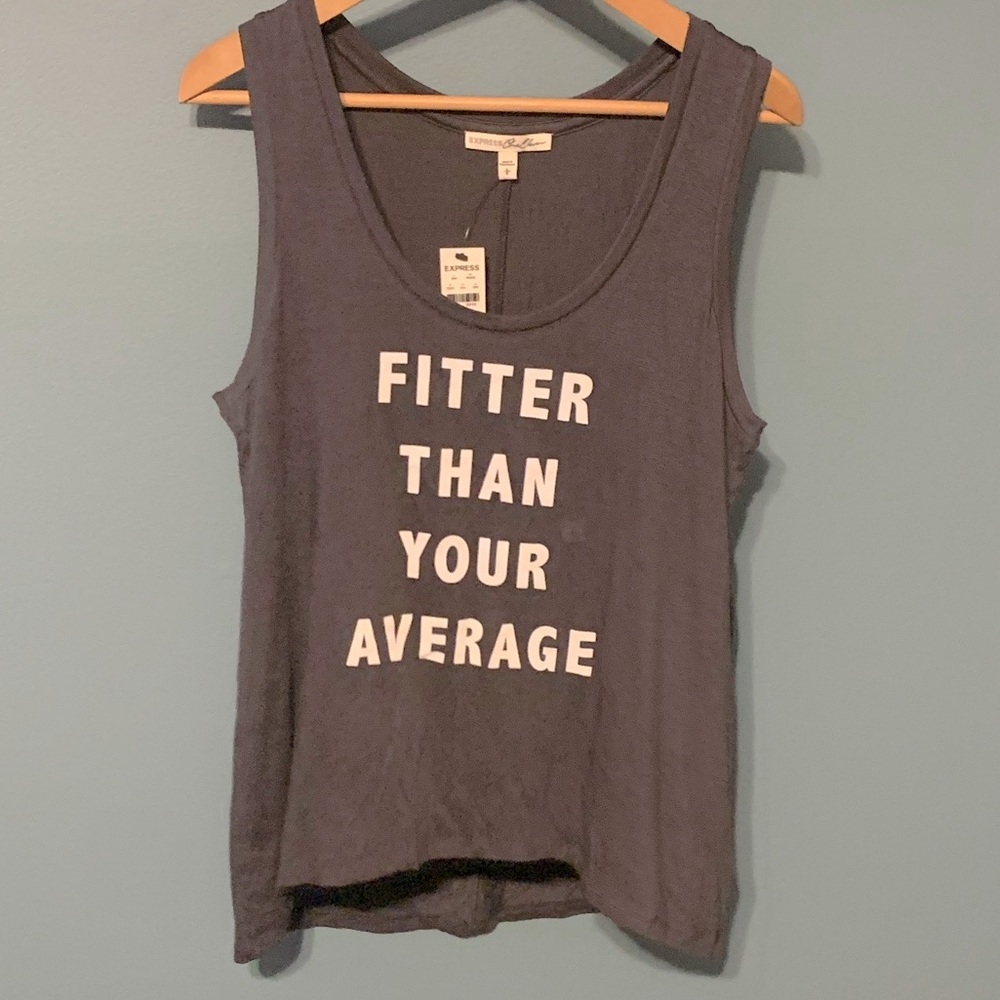 NWT Express One Eleven “Fit” Scoop Neck Tank